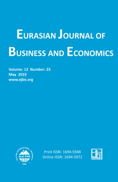 Eurasian Journal of Business and Economics